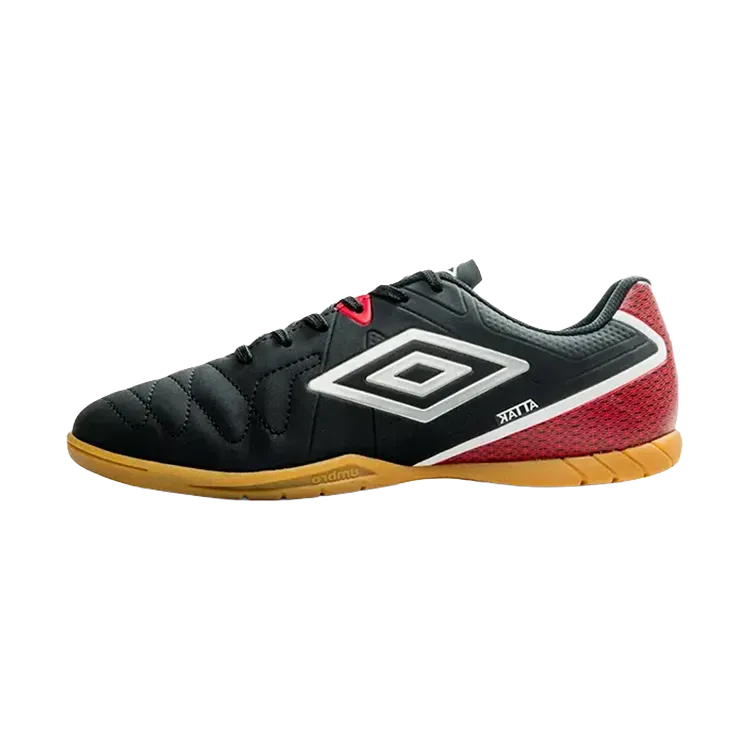 Chuteira Umbro Futsal Attak Eternal Black Red