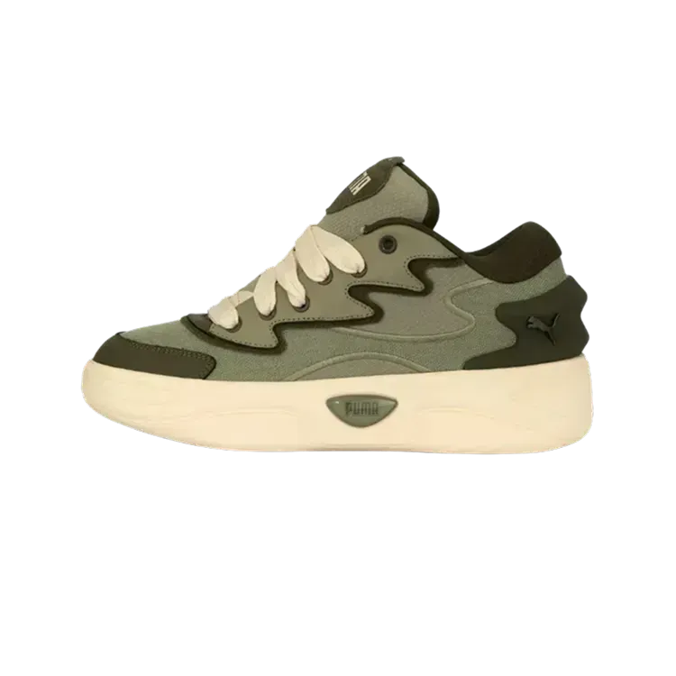 Puma Five-0 Lux Army Loden Green Sugared Almond