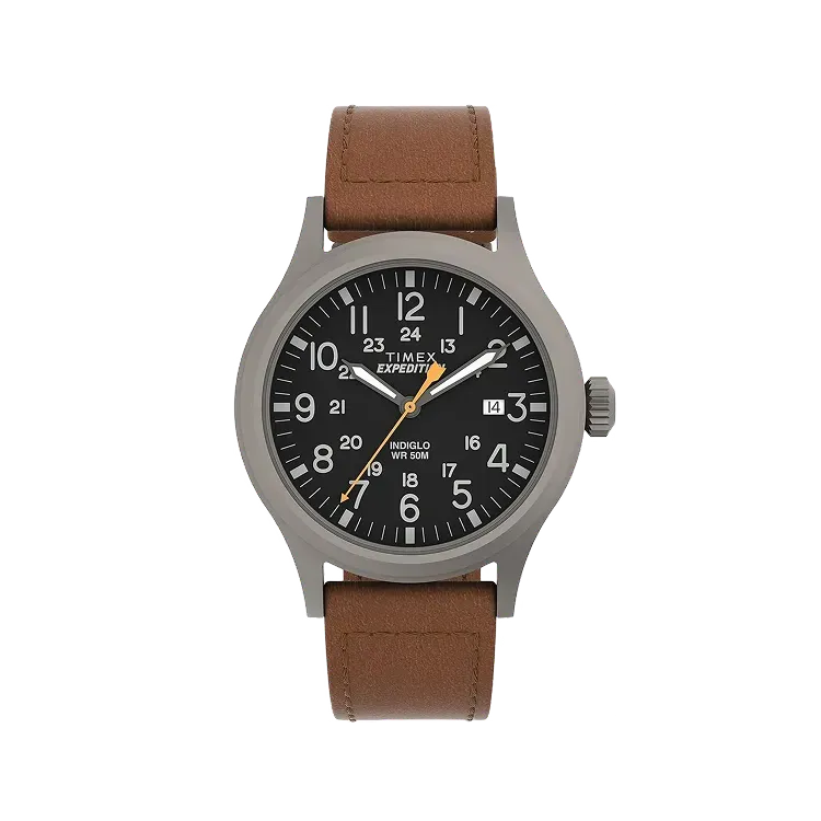 Noah x Timex Relógio Moon Phase Brown Gold 37 mm - Droper