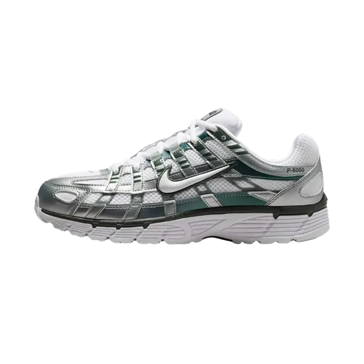 Nike P-6000 SE White Mica Green Camo Green Feminino