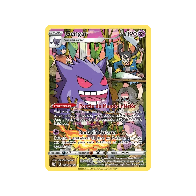 Gengar (TG06/TG30) Origem Perdida Pokémon TCG