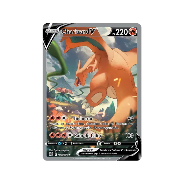 Charizard V (154/172) Astros Cintilantes Pokémon TCG