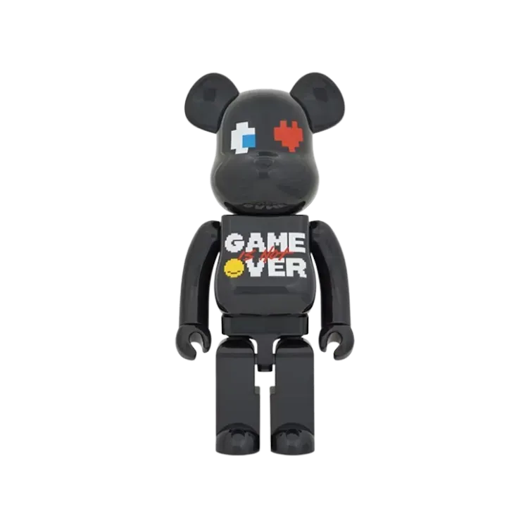 Bearbrick Medicom Toy Pac-Man x Grafflex x 9090 x S.H.I.P & Crew 1000%