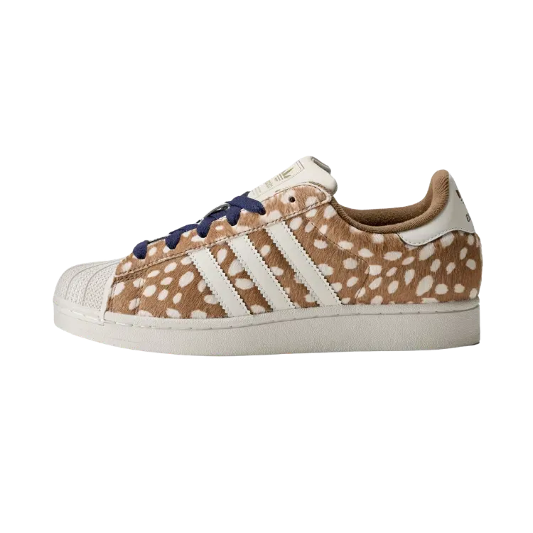 adidas Superstar II Brown Desert Off White Dark Blue