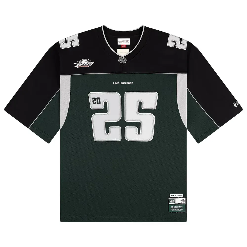 Mitchell & Ness x Aimé Leon Dore Camiseta Football Jersey Dark