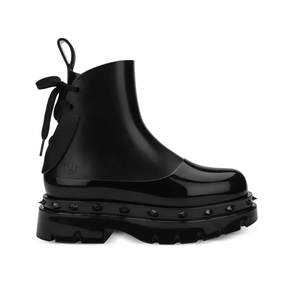 melissa UNDERCOVER コラボブーツ Undercover x Melissa Bota Spikes Black - Droper