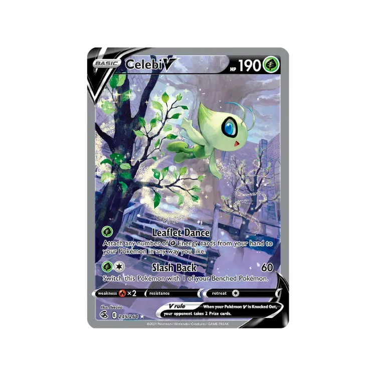 Celebi V (245/264) Golpe Fusão Pokémon TCG