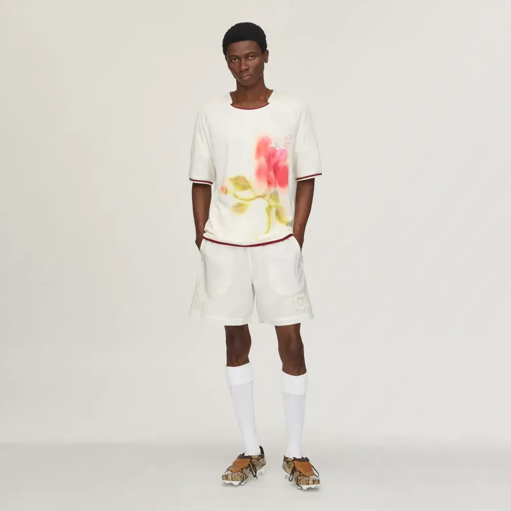 Wales Bonner x adidas Camiseta Football Jersey White - Droper