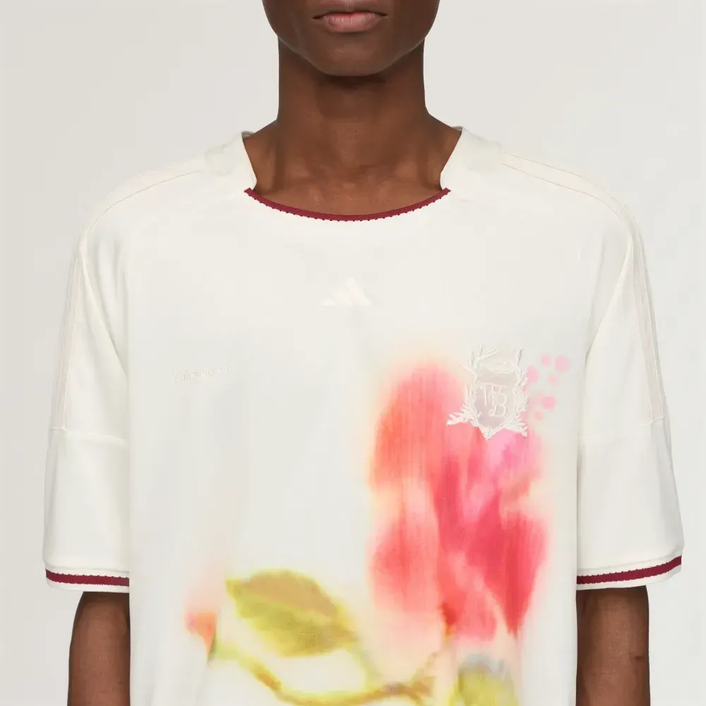 Wales Bonner x adidas Camiseta Football Jersey White - Droper