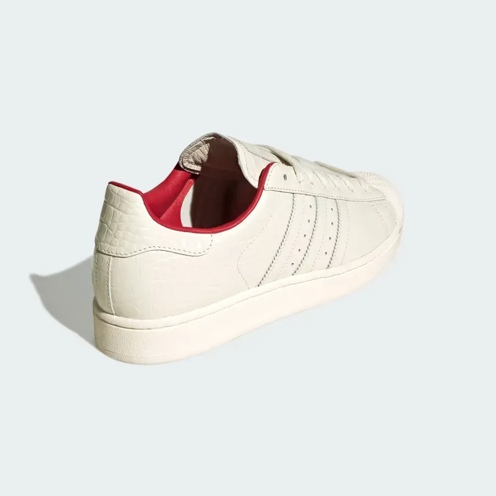 adidas Superstar II Core White Better Scarlet foto 4