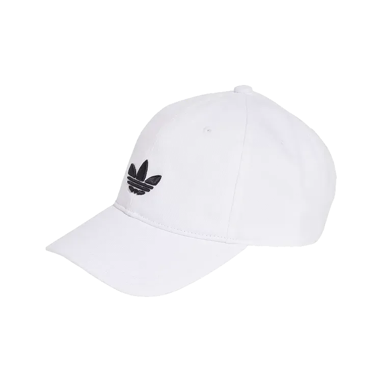 Boné adidas Adicolor Classic Trefoil White