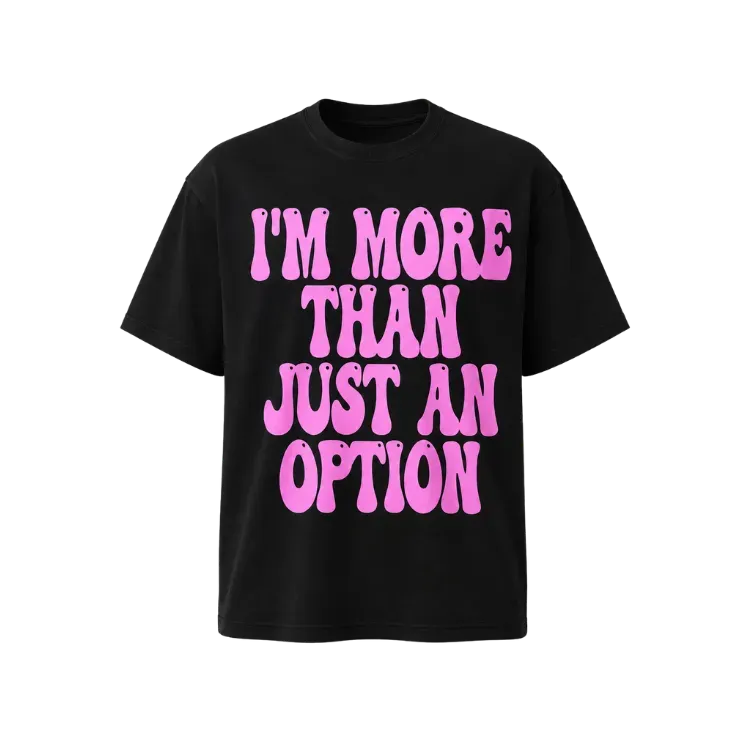 Camiseta Tears More Than An Option Black