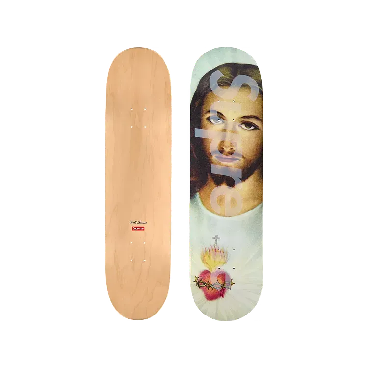 Shape Skate Supreme Prayer Card Light Blue FW26-W1 - Droper