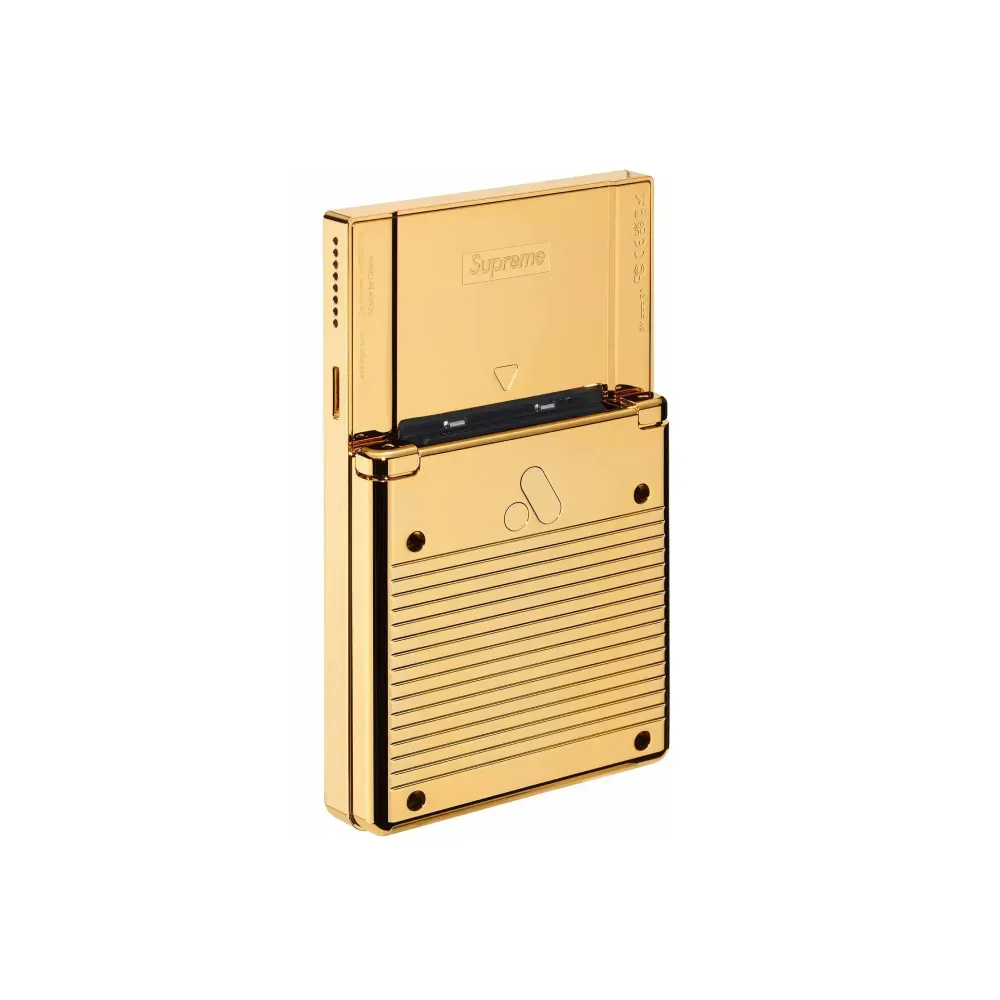 Supreme x Analogue Pocket ゴールド Analogue x Supreme Console Analogue Pocket Gold FW26-W1 - Droper