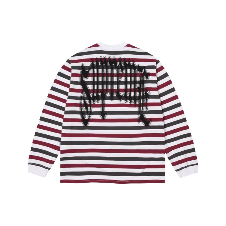 Moletom Supreme Intarsia L/S Top Stripe FW26-W1 - Droper