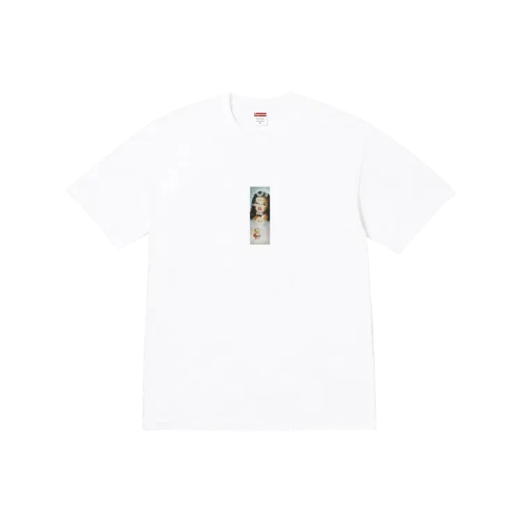 Camiseta Supreme Prayer Card Box Logo White FW26-W1 - Droper