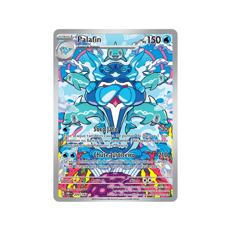 Palafin (200/197) Obsidiana em Chamas Pokémon TCG