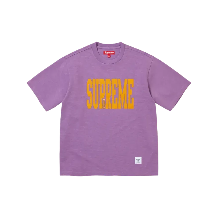 Camiseta Supreme Stretch Appliqué S/S Top Dusty Purple FW26-W1