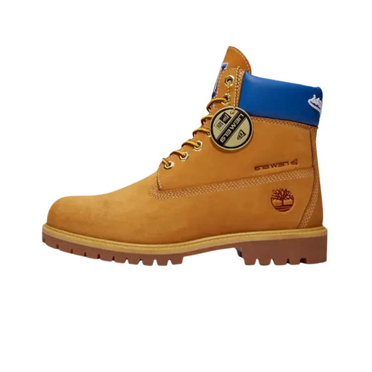 New Era x Timberland Bota Cap 6-Inch Waterproof Los Angeles Dodgers Tan