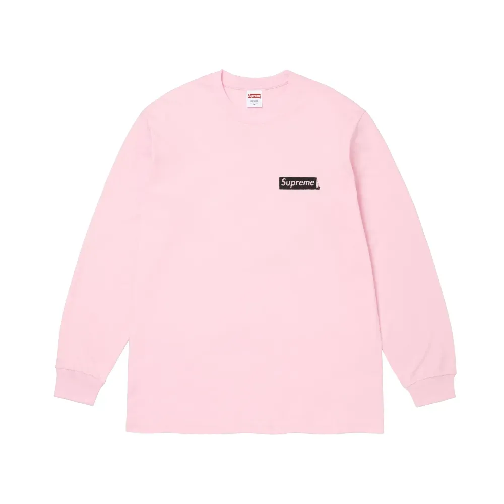 Camiseta Supreme You Still Suck Long Sleeve Light Pink FW26-W1