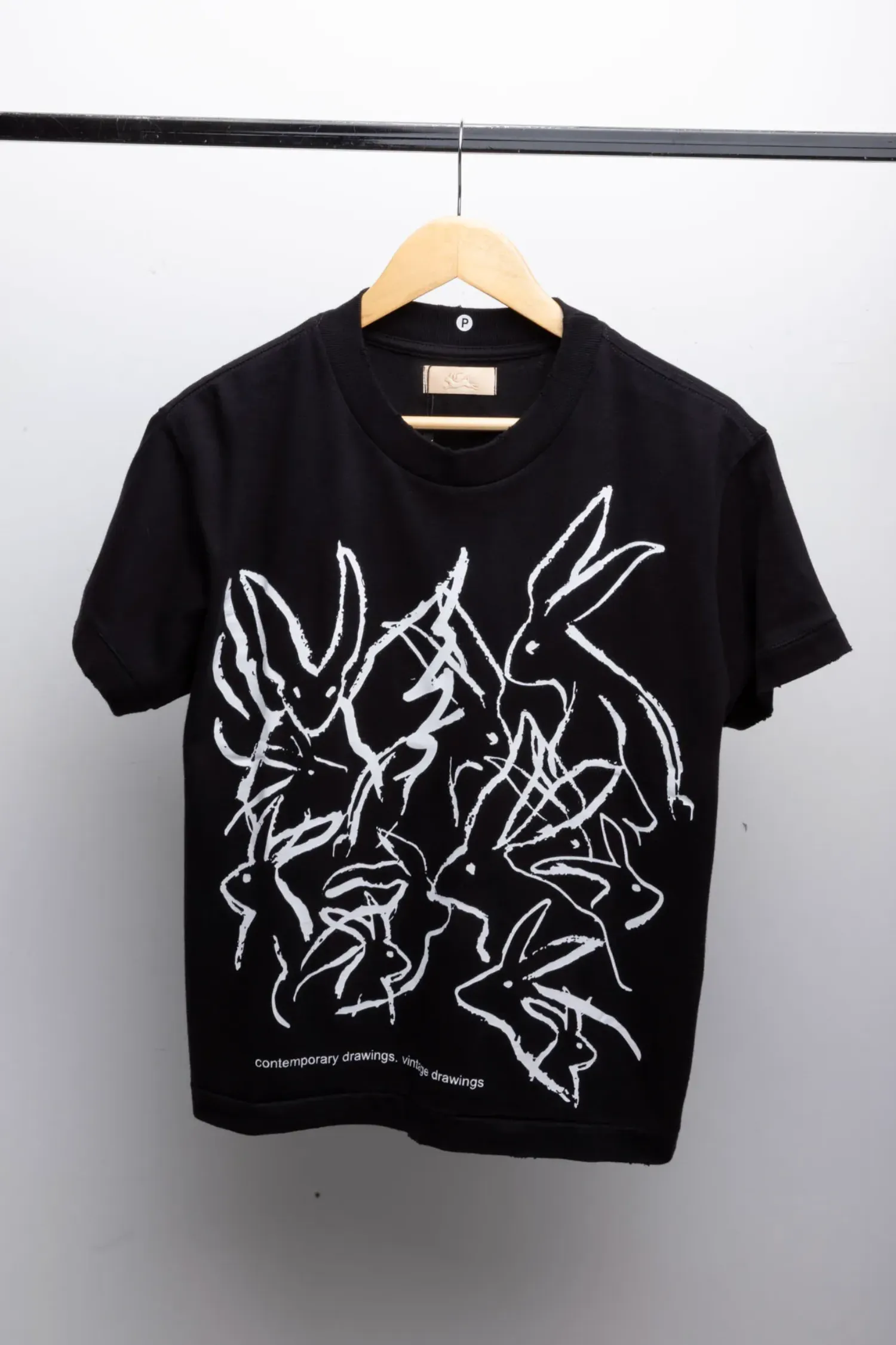 Camiseta Lêpre Vintage Drawings Black White