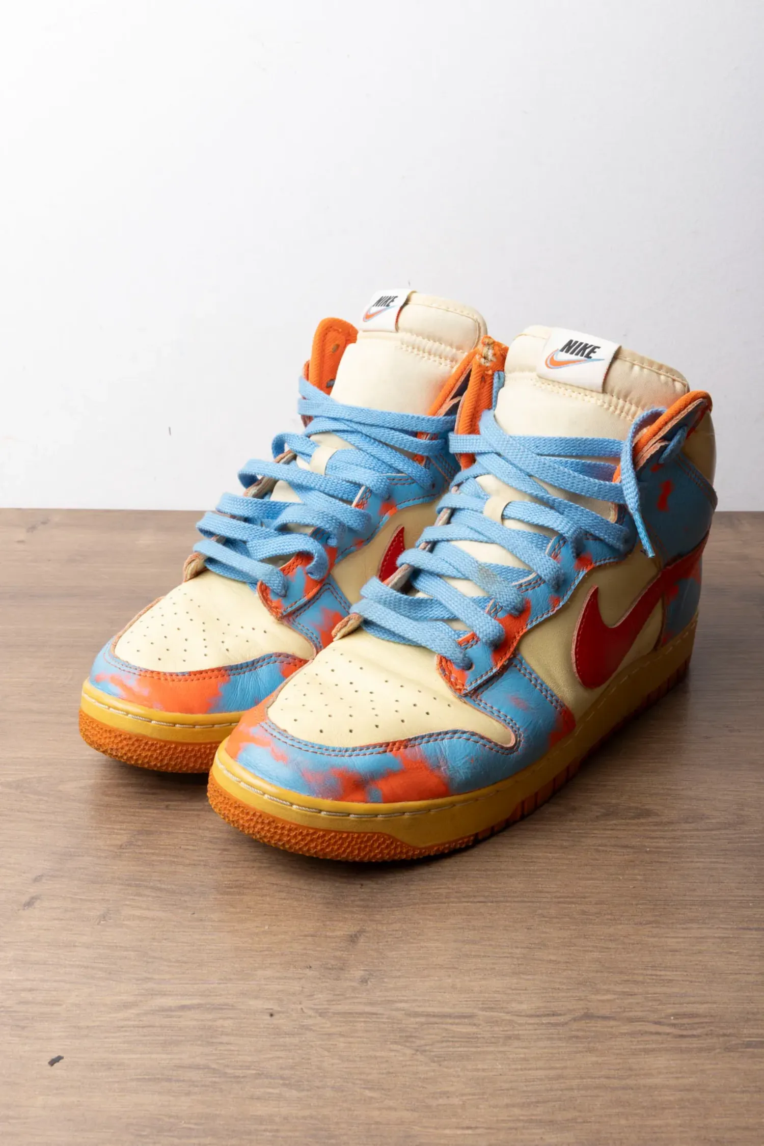 Nike Dunk High 1985 Orange Acid Wash