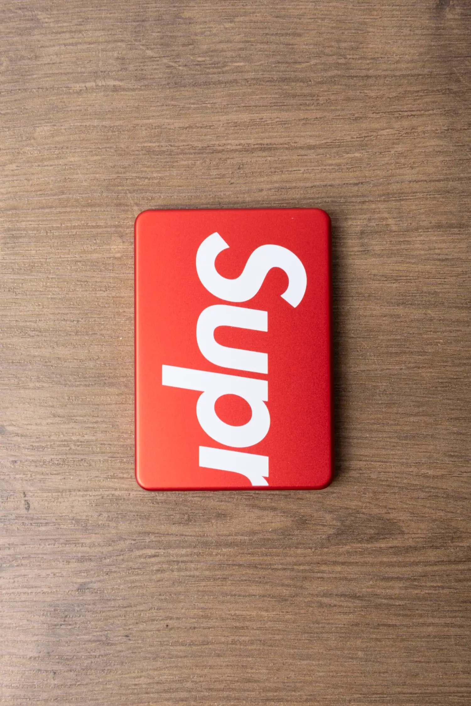 Mophie x Supreme Power Bank Qi2 Powerstation Red SS26-W1 — Único, Novo