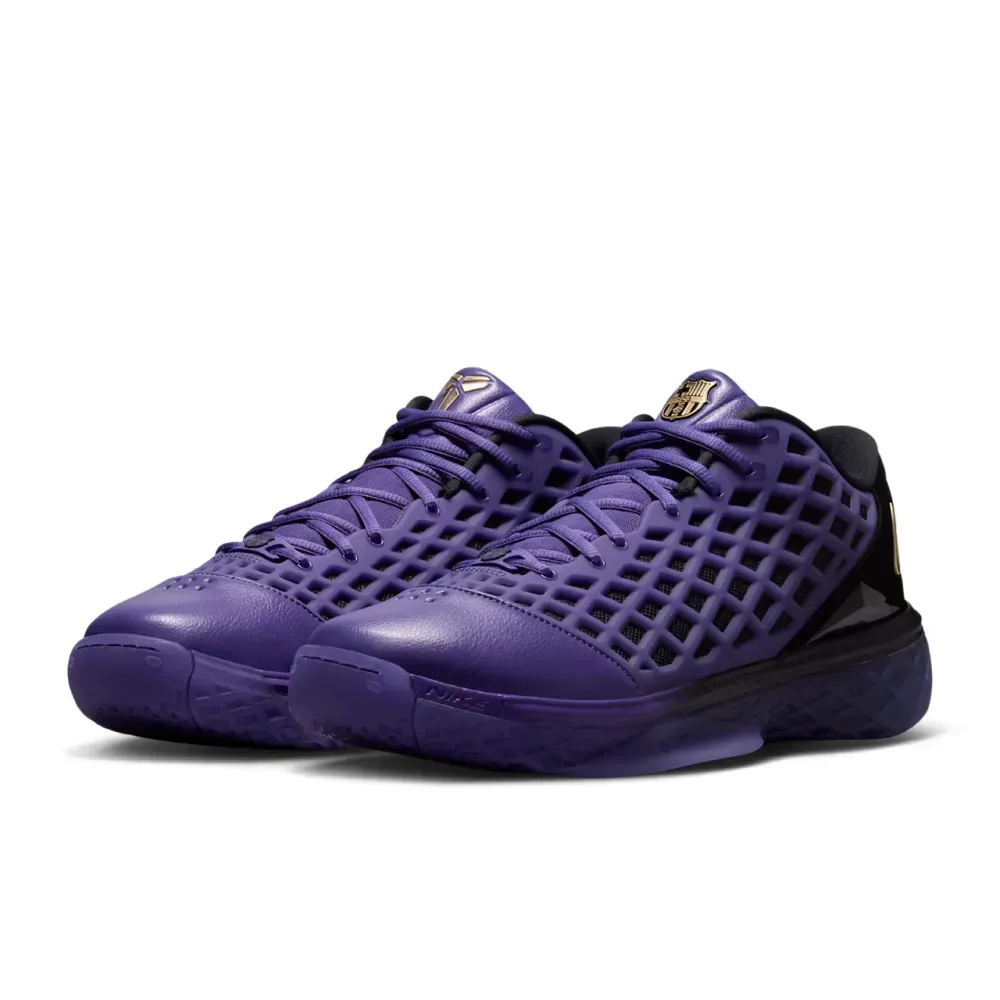 F.C. Barcelona x Nike Kobe 3 Low Protro Black Electric Purple - Droper