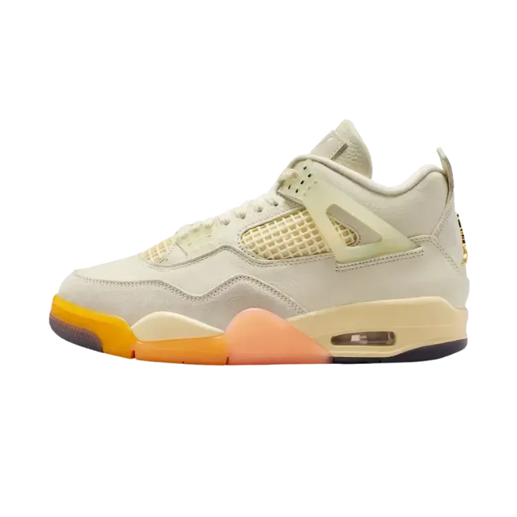 Air Jordan 4 Retro Birds of Paradise Coconut Milk Bright Mango