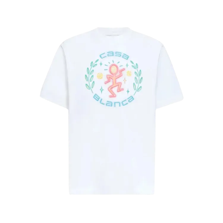 Camiseta Casablanca Dance Joy Classic Bright White