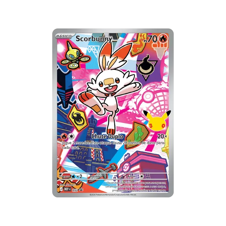 Scorbunny (53) Mega Promos Pokémon TCG