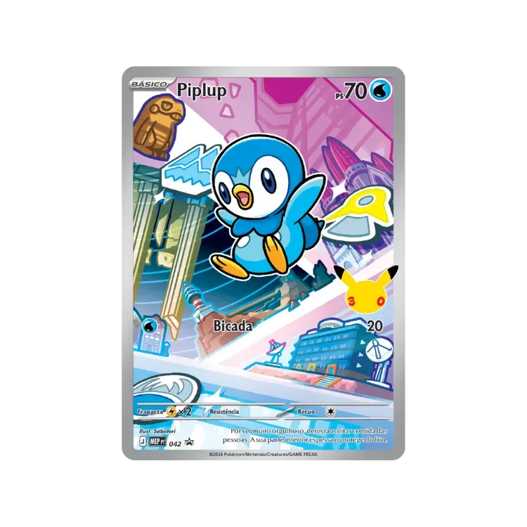 Piplup (42) Mega Promos Pokémon TCG