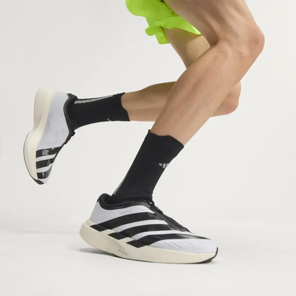 adidas Adizero EVO SL Zíper Lightstrike Pro Cloud White Core Black foto 6