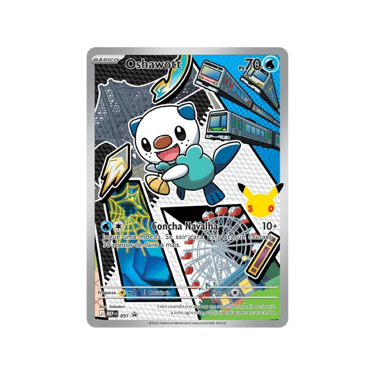 Oshawott (51) Mega Promos Pokémon TCG