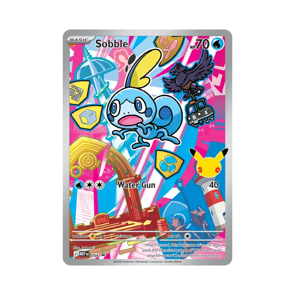 Sobble (54) Mega Promos Pokémon TCG foto 1