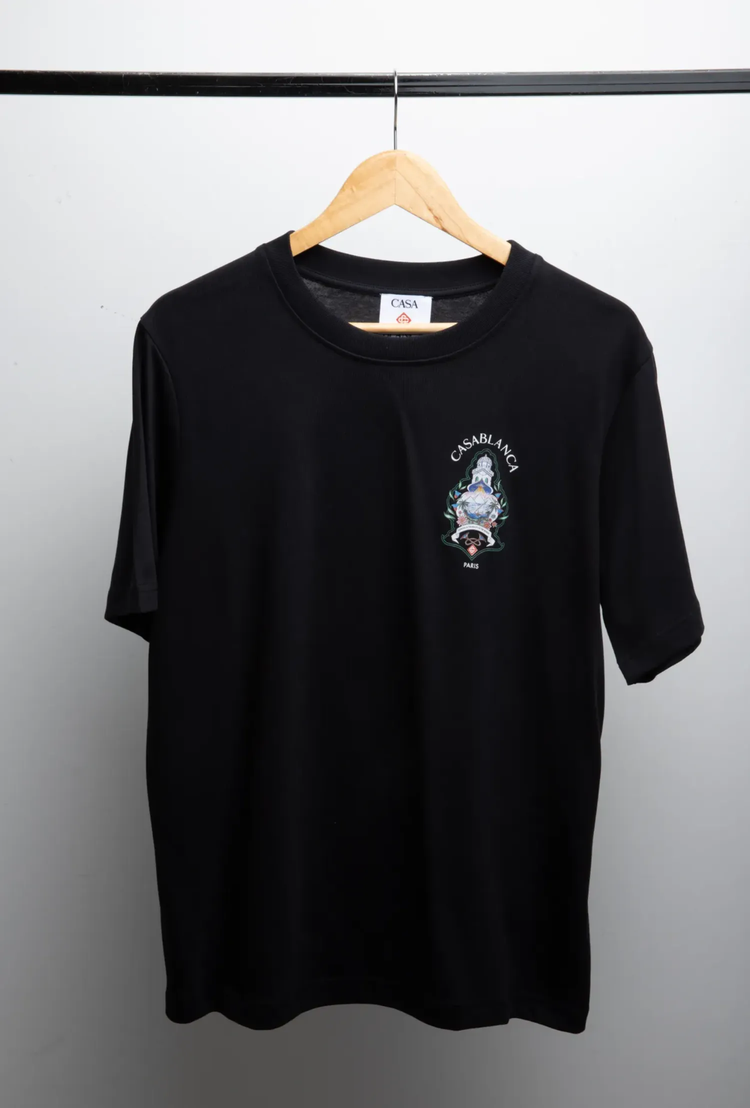 Camiseta Casablanca Hotel Emblem Black