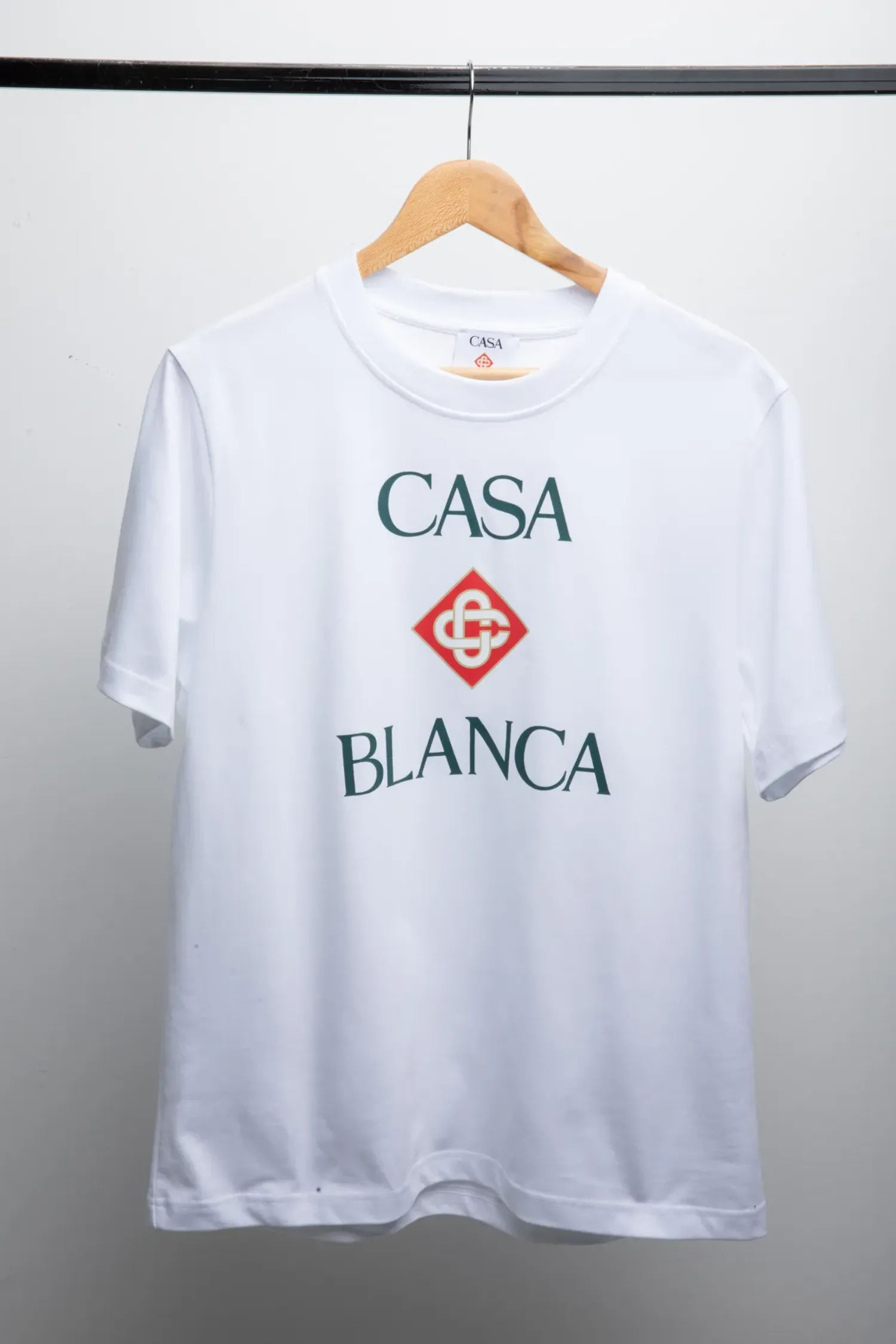 Camiseta Casablanca Stacked White