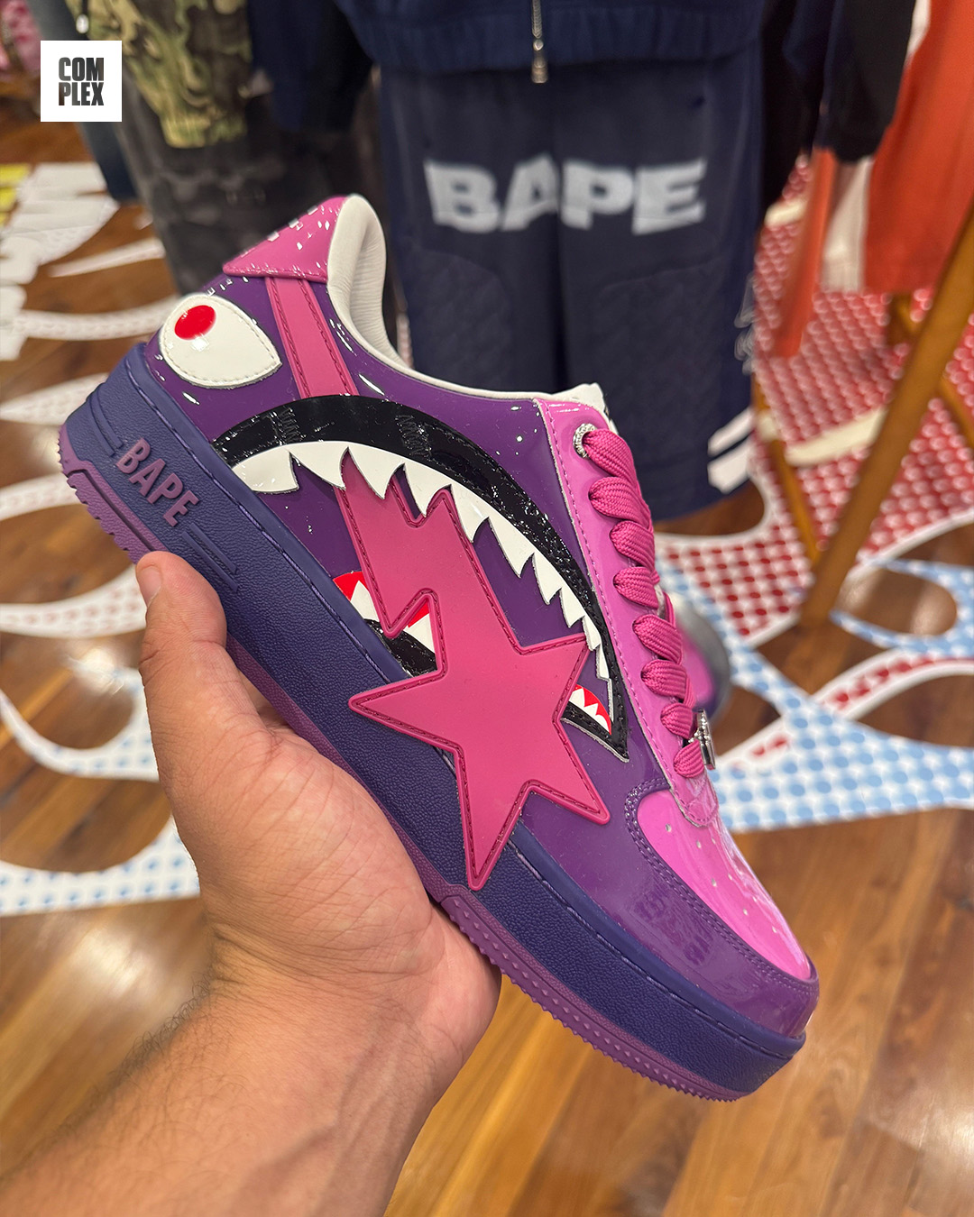 A BATHING APE×Manhattan Records スリップマット A Bathing Ape prepara arsenal de novos Bape Sta e silhuetas