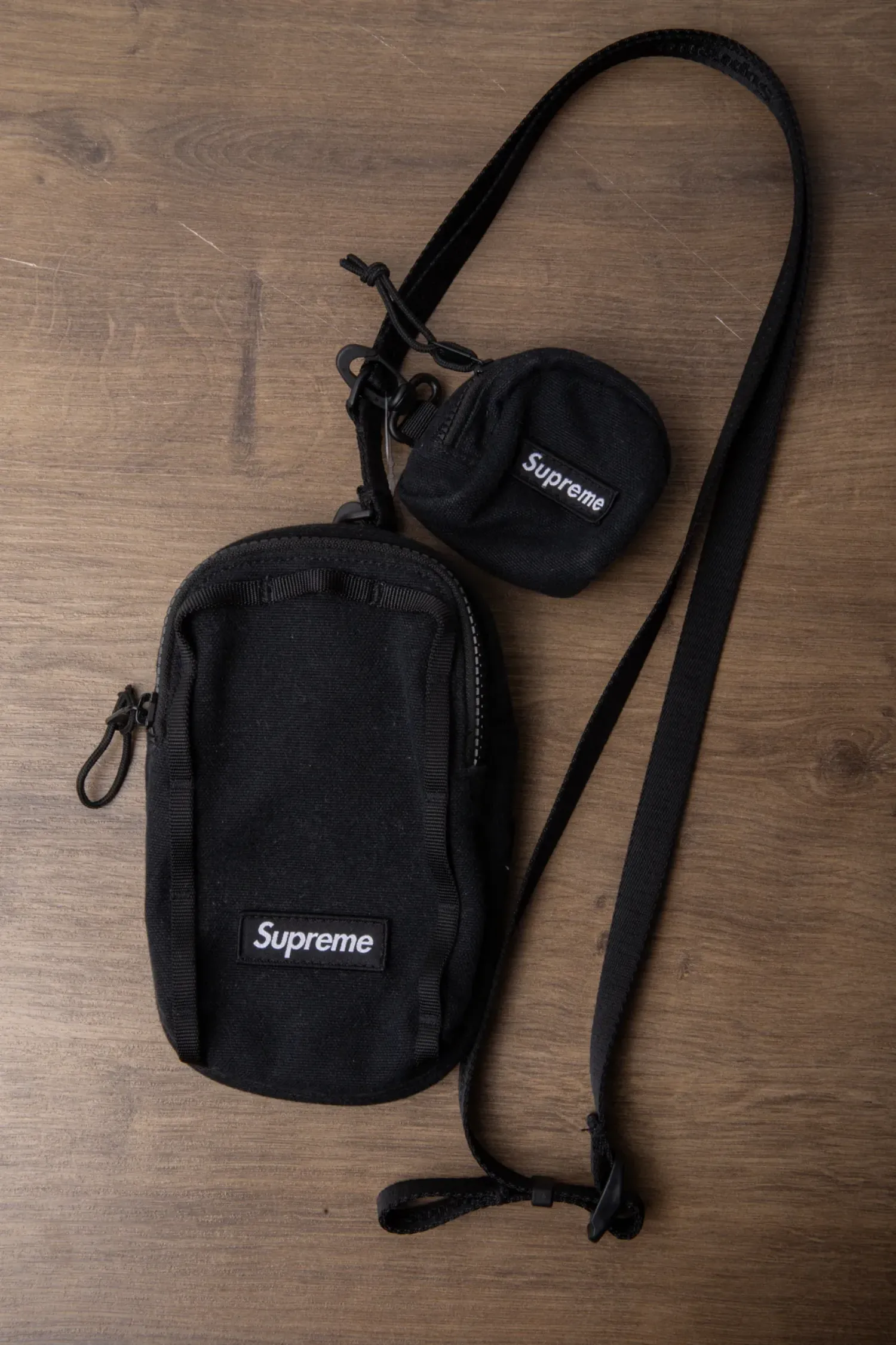 Bolsa de câmera Supreme Black — Único, Novo