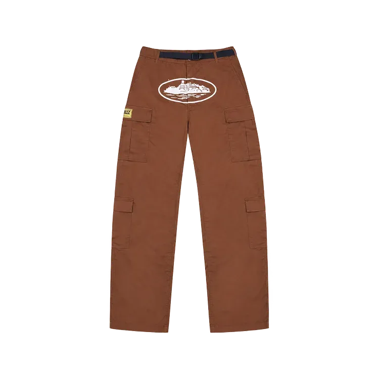 Calça Corteiz Guerillaz Cargo Brown