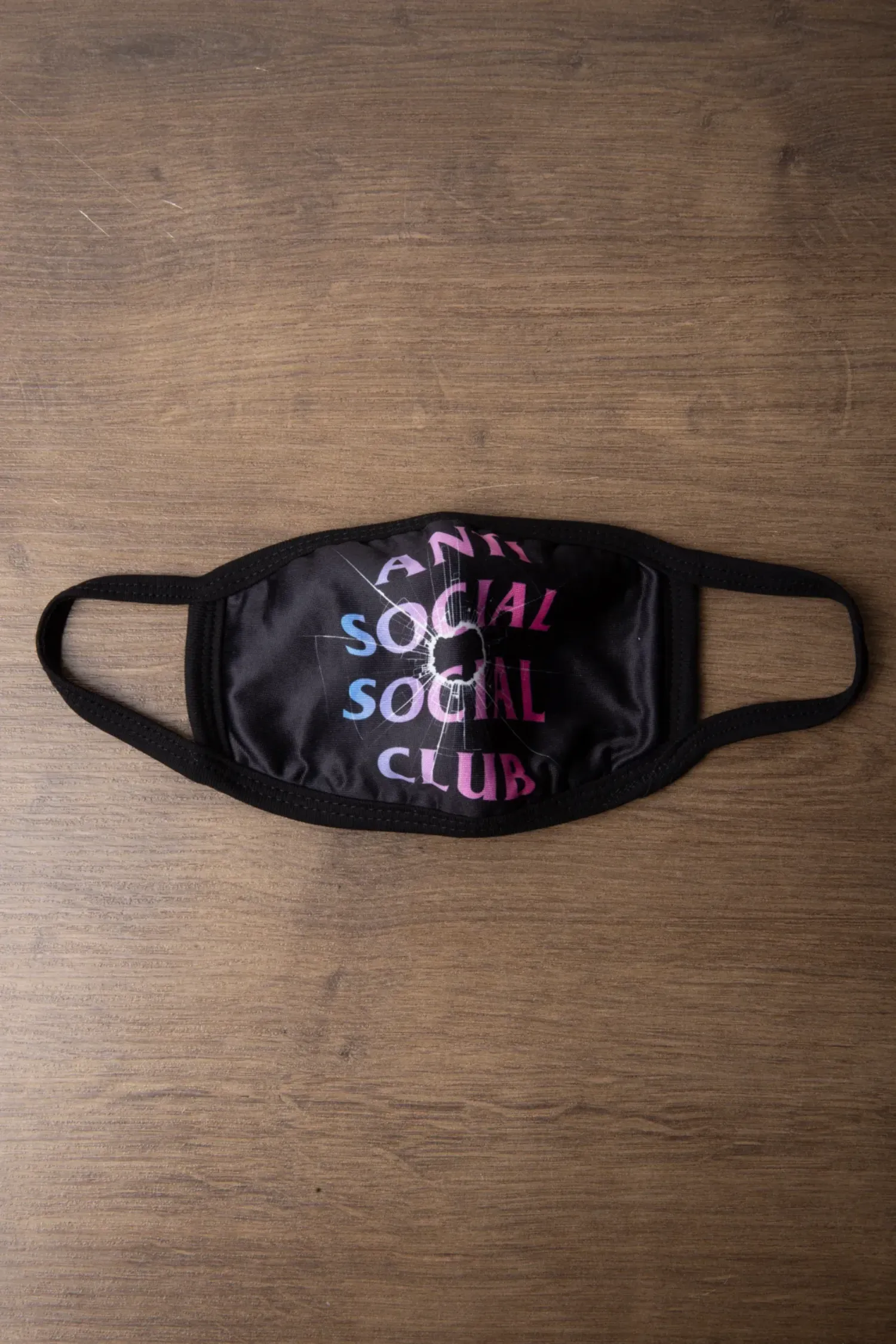 Máscara Anti Social Social Club Tongue Tied Black