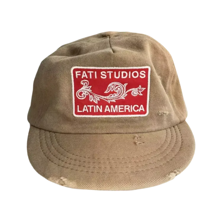 Boné Fati Studios Latam Destroyed Tan