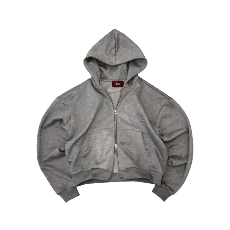 Jaqueta Fati Studios Perfect Double Zip Grey