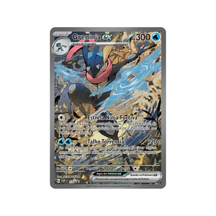 Greninja ex (132) Escarlate e Violeta Promos Pokémon TCG