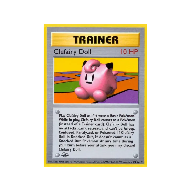 Clefairy Doll (70/102) Base Set Pokémon TCG