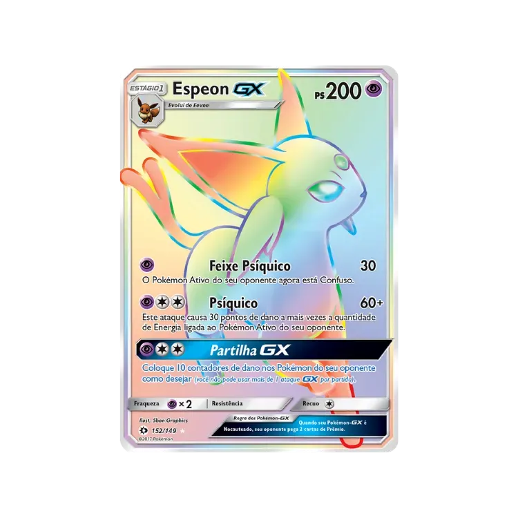 Espeon-GX (152/149) Sol e Lua Pokémon TCG