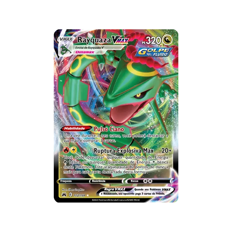 Suicune V (GG38/GG70) Realeza Absoluta Pokémon TCG - Droper