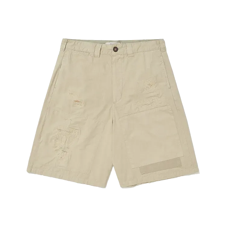 Bermuda Piet Chino Patchwork Khaki