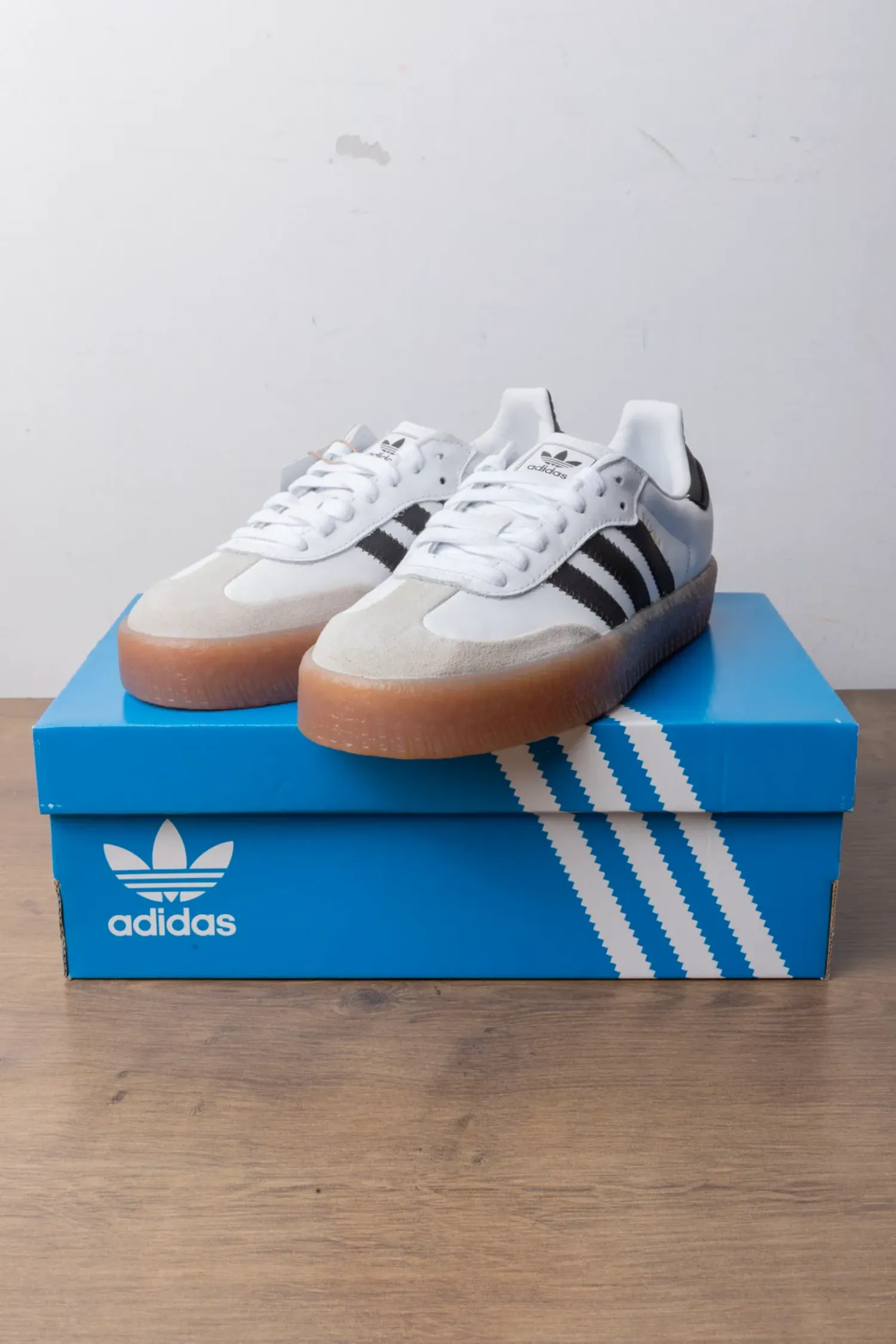adidas Sambae Cloud White Metallic Gold