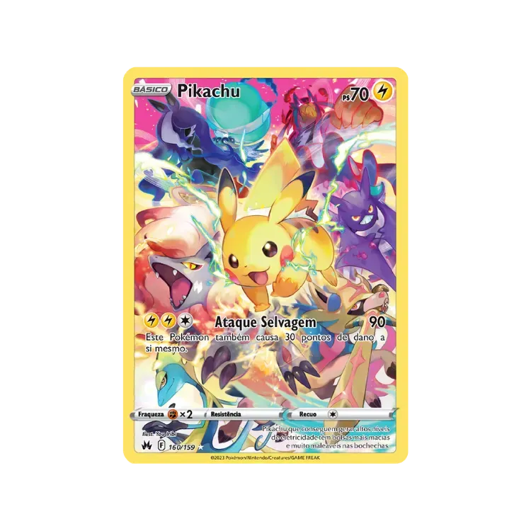 Pikachu (160/159) Realeza Absoluta Pokémon TCG